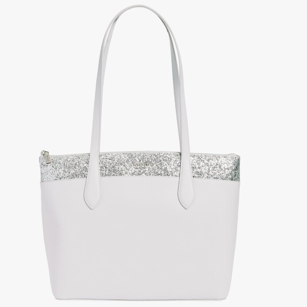 kate spade ♠️ Flash Tote Gray NWT - Picture 1 of 15